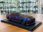 Ignition Model Nissan Skyline GT-R R34 Z-Tune 1/18 Resin Violet - detailed collector display model