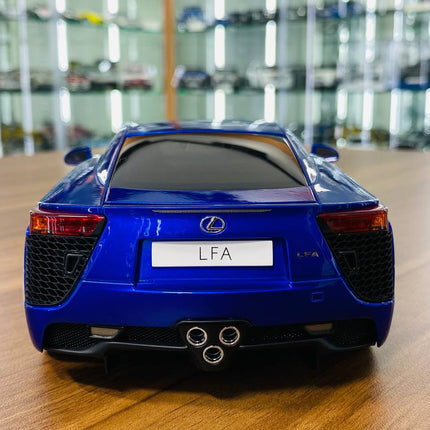 AutoArt Lexus LFA 2010 Blue 1:18 Diecast Model Car - fine detailed model replica