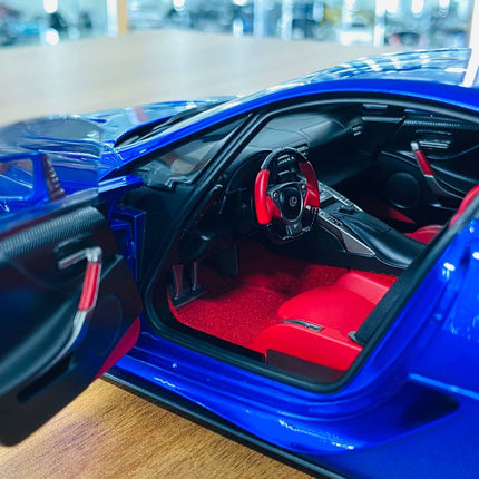 AutoArt Lexus LFA 2010 Blue 1:18 Diecast Model Car - collector edition scale model