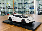 AutoArt Lamborghini Gallardo LP570 Supertrofeo Stradale White 1:18 Diecast Model Car - detailed collector display model