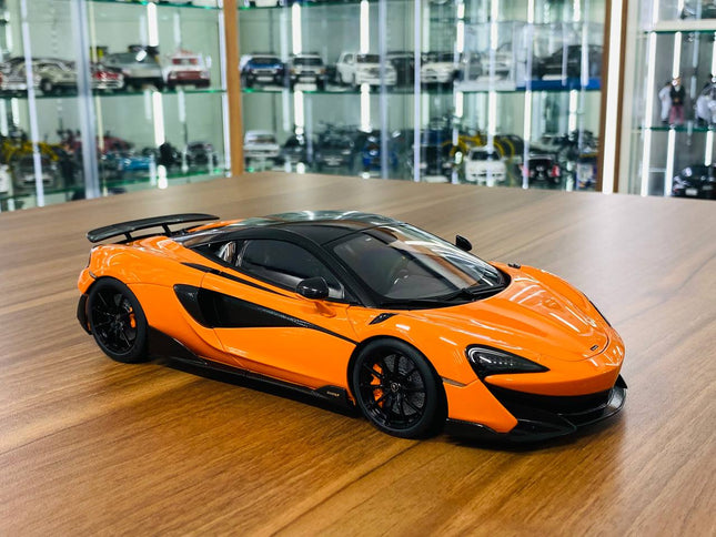 AutoArt McLaren 600LT Orange 1:18 Diecast Model Car - detailed collector display model