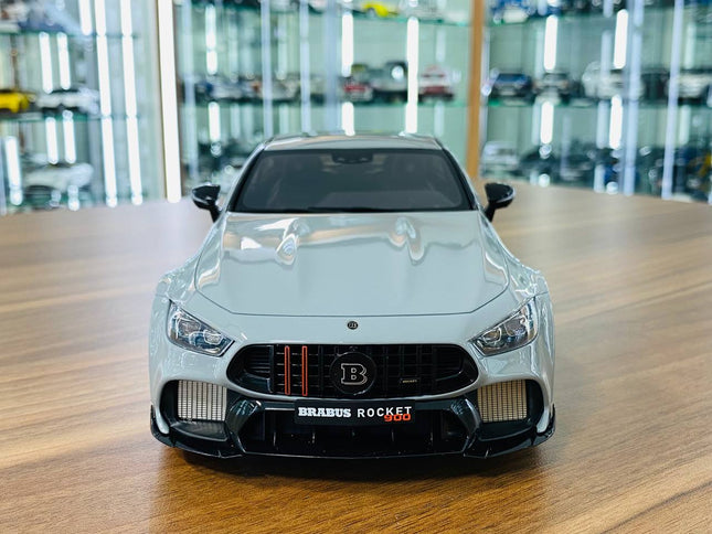 GT Spirit Mercedes Benz BRABUS 900 Rocket 1:18 Grey Limited Resin Model - studio product photo of the scale model