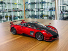 LCD Model Pagani Huayra BC Roadster Red/Black 1:18 Diecast Model Car - detailed collector display model