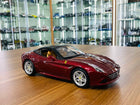 Bburago Ferrari California T Signature Series 1:18 Diecast Model Car Maroon - detailed collector display model