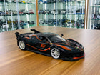 Bburago 1/18 Ferrari FXX K EVO #5 Black Diecast Model Car - detailed collector display model