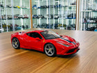 Bburago Ferrari 458 Speciale 1/18 Red Diecast Model Car - detailed collector display model