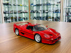 Bburago 1/18 Ferrari F50 Red Diecast Model Car - detailed collector display model