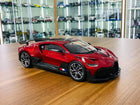 1/18 Diecast Bburago Bugatti Divo Red - detailed collector display model