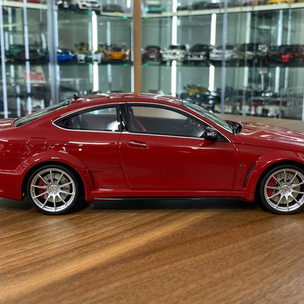 GT Spirit 1/18 Mercedes-Benz AMG C63 Black Series Red Resin Model - collectible scale model car