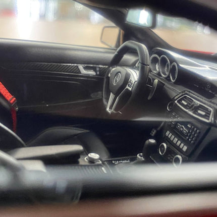 GT Spirit 1/18 Mercedes-Benz AMG C63 Black Series Red Resin Model - collector edition scale model