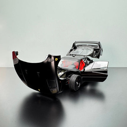 Kyosho Ferrari F40 1987 Black 1:18 Diecast Model Car - premium collector scale model
