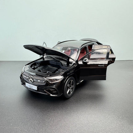 iScale Mercedes-Benz GLC X254 Gloss Black 1:18 Diecast Model Car - premium collector scale model