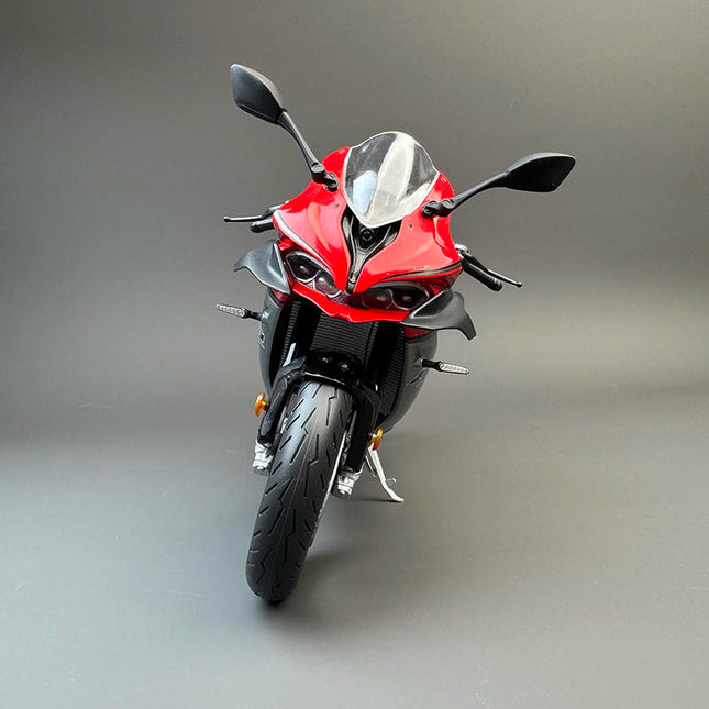 Qianjiang SRK 921RR Red Motorcycle 1:9 Diecast Model Motorcycle - collectible scale model car