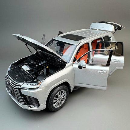 LCD Model Lexus LX600 1:18 Diecast Model Car - showroom-quality model replica
