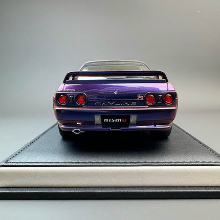 Motorhelix Nissan GT-R R32 Custom Purple 1:18 Diecast Model Car - fine detailed model replica