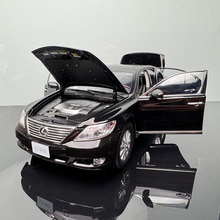 Norev Lexus LS460 Black 1:18 Diecast Model Car - premium collector scale model