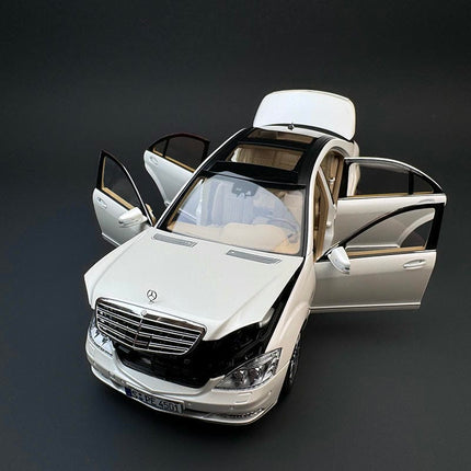 MH Mercedes-Benz S600L W221 1:18 Diecast Model Car - fine detailed model replica