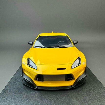 GT Spirit Rocket Bunny Toyota GR86 1:18 Resin Model Car - studio product photo of the scale model