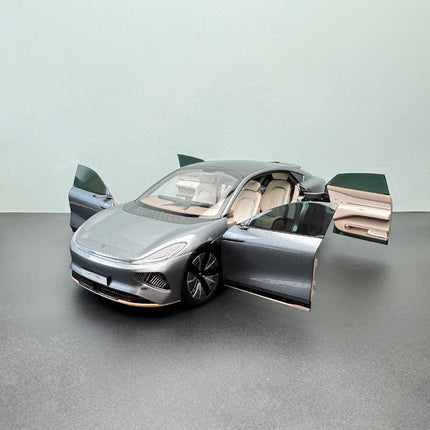 Original Skyworth CE11 (China Edition) Gray 1:18 Diecast Model Car - fine detailed model replica