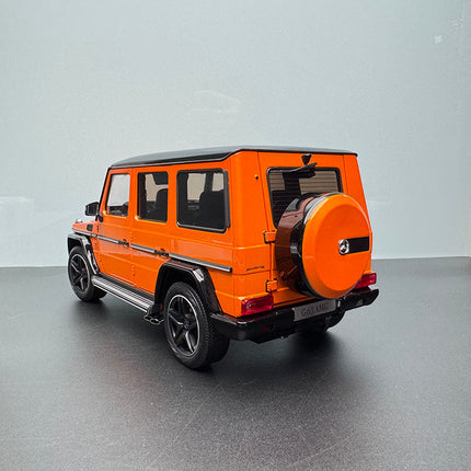 Almost Real Mercedes-Benz G63 2017 Orange 1:18 Diecast Model Car - fine detailed model replica