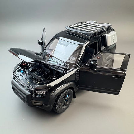 Almost Real Land Rover Defender 90 1:18 Diecast Model Car - premium collector scale model
