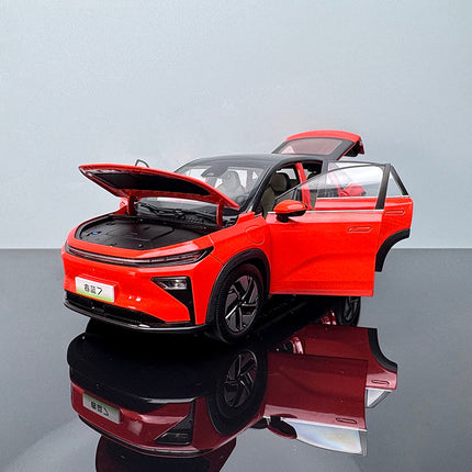 Ruilan 7 Red 1:18 Diecast Model Car - fine detailed model replica