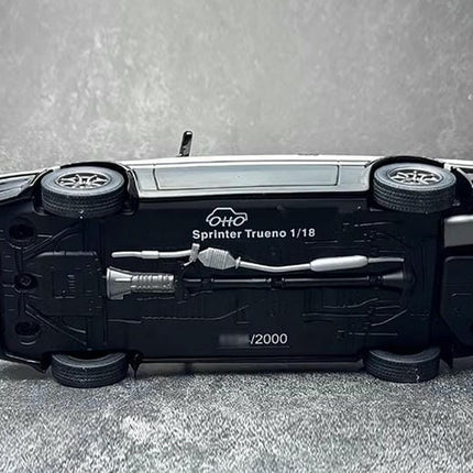 Otto Toyota AE86 1985 Jumping Light Edition 1:18 Diecast Model Car - collector edition scale model