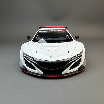 AutoArt Honda NSX GT3 - White 1:18 Diecast Model Car - fine detailed model replica