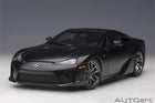 AutoArt Lexus LFA ABS Black 1:18 Diecast Model Car - detailed collector display model