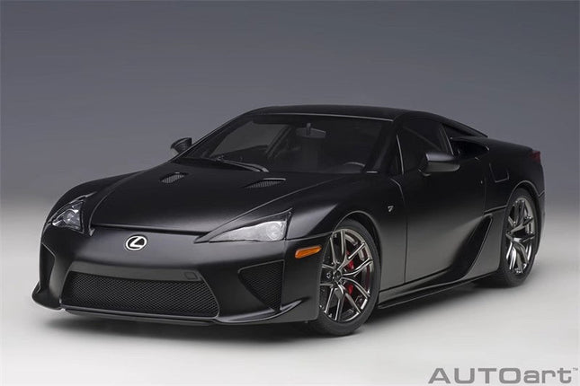 AutoArt Lexus LFA ABS Black 1:18 Diecast Model Car - detailed collector display model