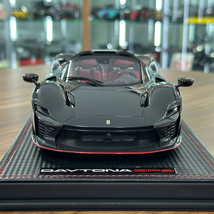 MR Collection Ferrari Daytona SP3 1:18 Full Carbon Fiber Resin Model - studio product photo of the scale model