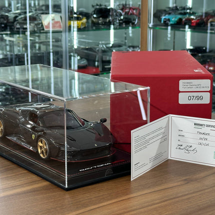 MR Collection Ferrari Daytona SP3 1:18 Full Carbon Fiber Resin Model - hand-finished display model