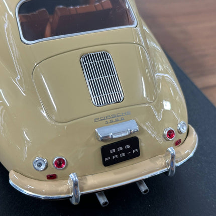 Solido Porsche 356 PRE-A 1:18 Diecast Model Car Beige - detailed die-cast style model