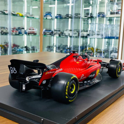 Bburago Ferrari SF-23 #16 Charles Leclerc 1/18 F1 Red Diecast - collectible scale model car