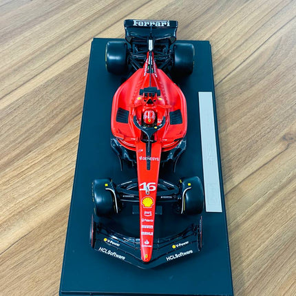 Bburago Ferrari SF-23 #16 Charles Leclerc 1/18 F1 Red Diecast - collector edition scale model