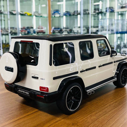 GT Spirit 1:18 Mercedes-Benz G-63 White Resin Model Car - fine detailed model replica