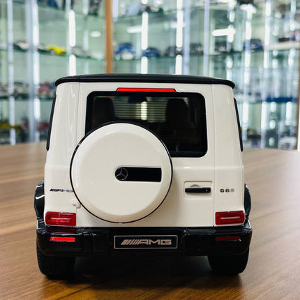 GT Spirit 1:18 Mercedes-Benz G-63 White Resin Model Car - premium collector scale model