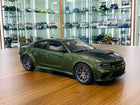 1/18 Resin Dodge Charger SRT Hellcat Wide Body Green GT Spirit Model Car - detailed collector display model