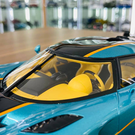 GT Spirit Koenigsegg Agera RSR 1/18 Resin Model Not Opening Blue - showroom-quality model replica