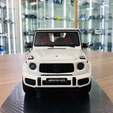 GT Spirit 1:18 Mercedes-Benz AMG G63 White Resin Model Car - collectible scale model car