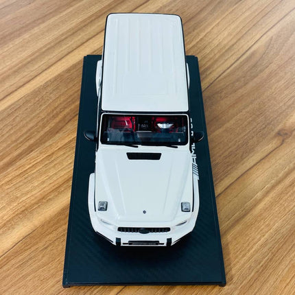 GT Spirit 1:18 Mercedes-Benz AMG G63 White Resin Model Car - detailed die-cast style model