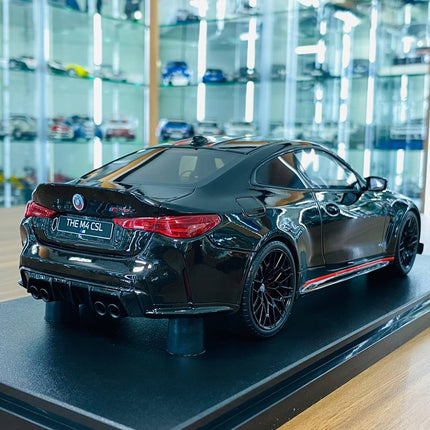 GT Spirit BMW M4 CSL Black 1/18 Resin Model Limited Edition - premium collector scale model