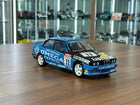 Solido BMW M3 E30 BTCC 1991 W.HOY #11 Racing Decal Blue 1:18 Diecast Model - detailed collector display model