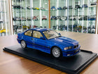 1/18 Diecast Solido BMW M3 E36 Coupe 1990 Blue (Doors Opening) - detailed collector display model