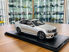 GT Spirit 1/18 Mercedes Benz C63 AMG Silver Resin Model (Limited Edition) - detailed collector display model