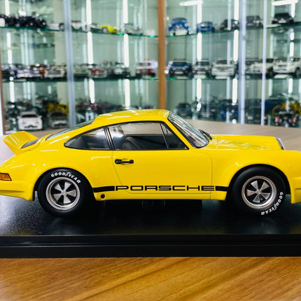 Werk83 Porsche 911 Carrera RSR 3.0 1/18 Resin Diecast Model Yellow - collectible scale model car
