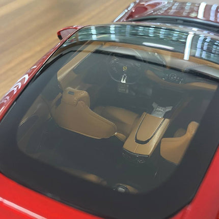 MR Collection 1:18 Ferrari Purosangue Rosso Portofino Resin Model - collector edition scale model