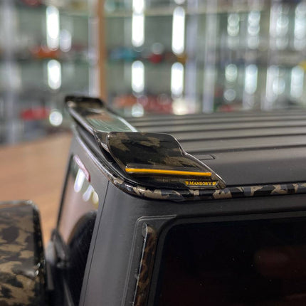 Motorhelix Mercedes-Benz G63 Mansory 1:18 Resin Matt Black - hand-finished display model