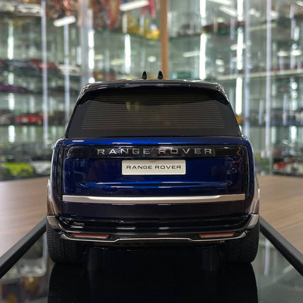 MotorHelix Range Rover Autobiography 2022 1:18 Resin Constellation Blue Ltd 99 - premium collector scale model