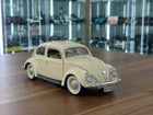 1/18 Diecast Bburago Volkswagen Käfer Beetle (1955) in Beige - detailed collector display model